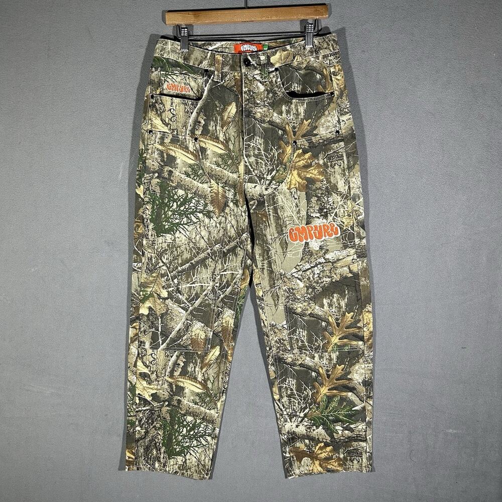 Empyre Realtree Edge Camo Double Knee Skate Pants Mens 30 Embroidered Motocross